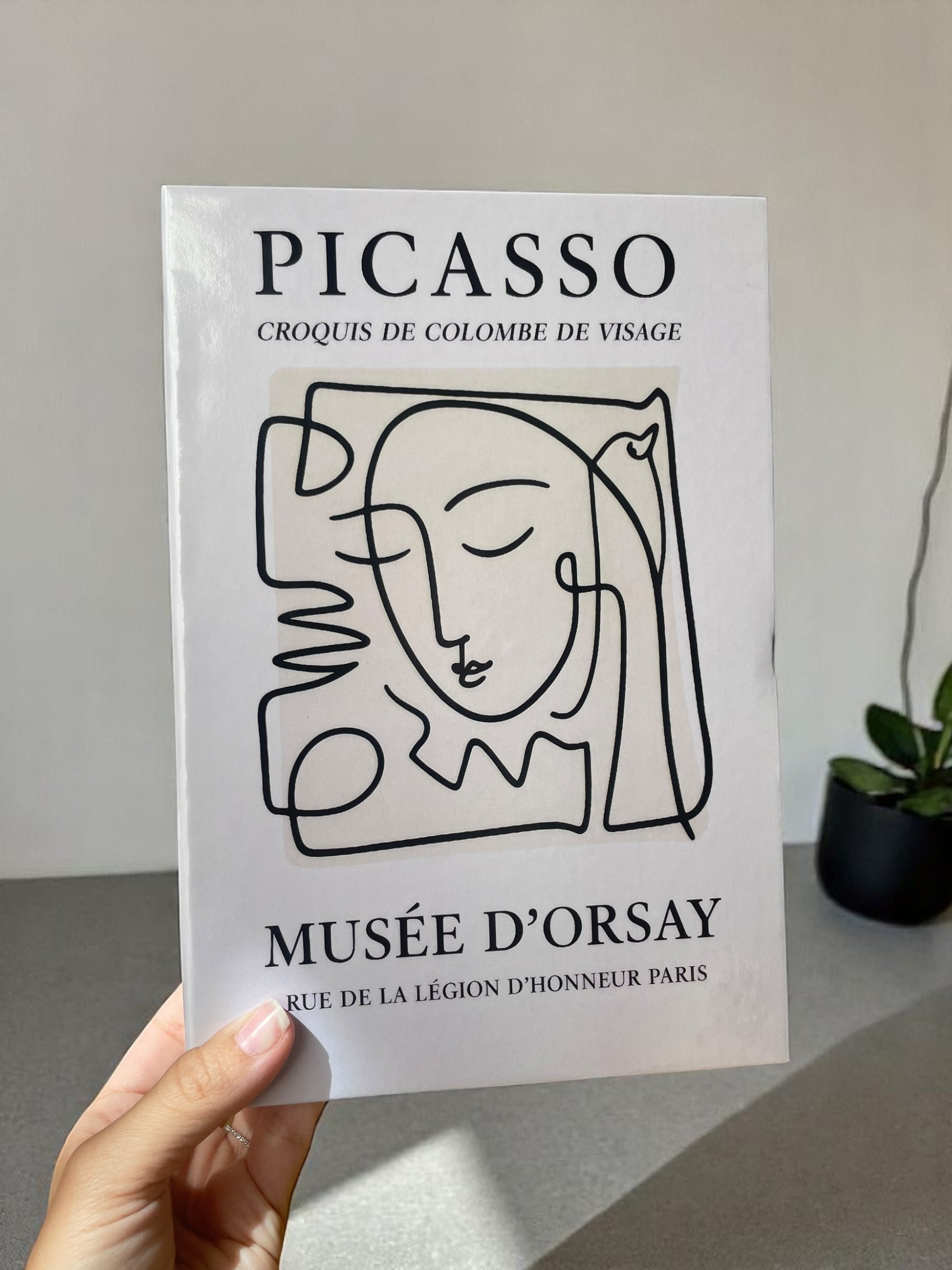 Large Cubist Picasso Faux Book