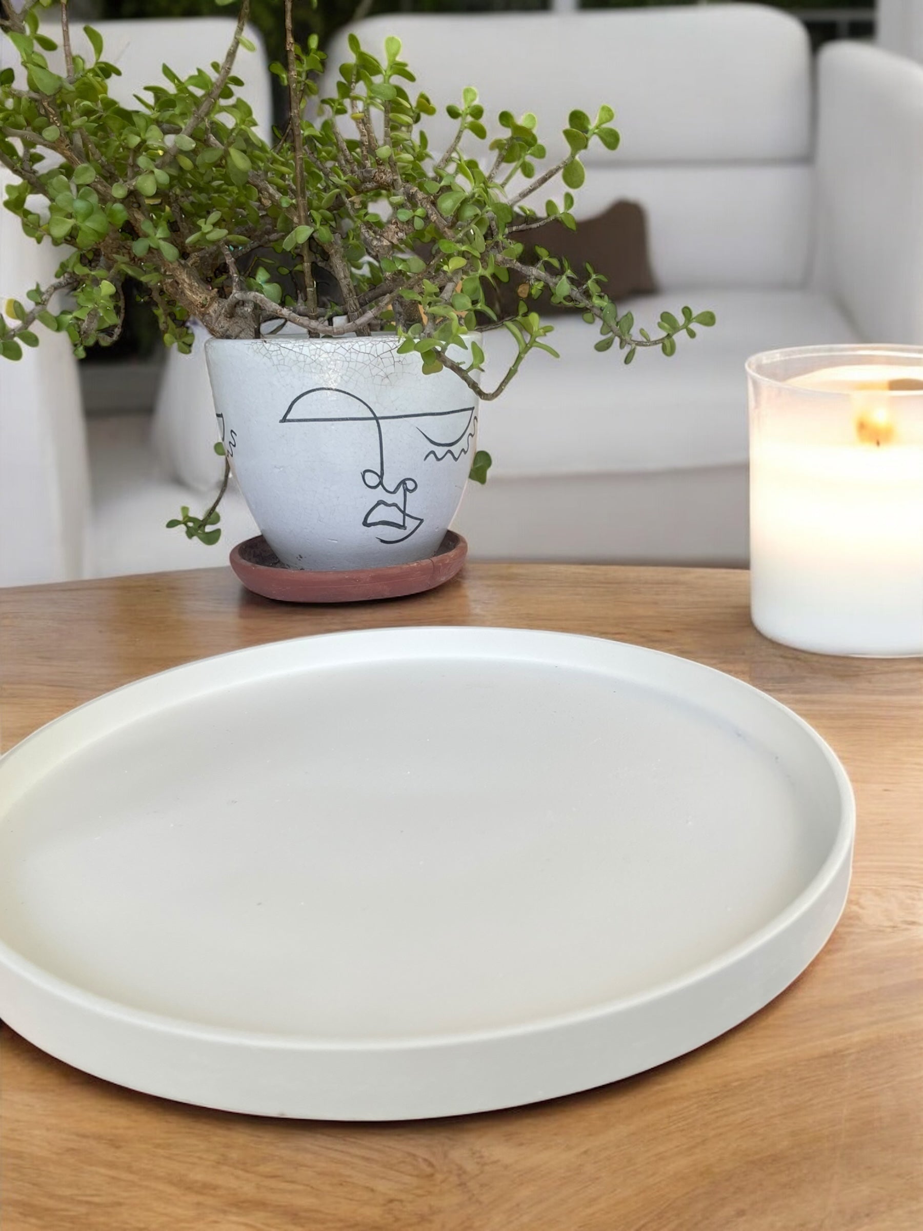 Large Round Tray