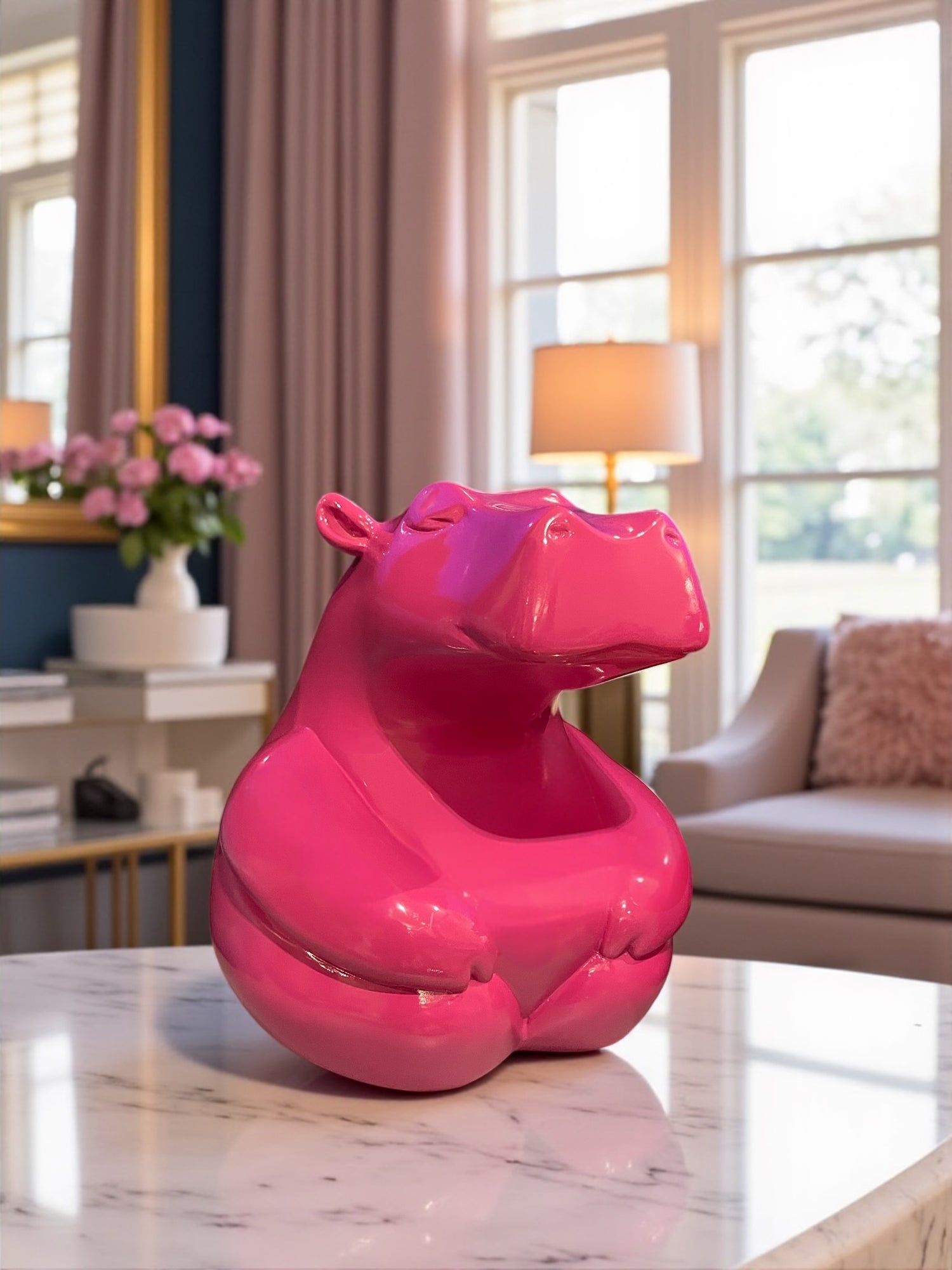 Bubble Gum Happy Hippo