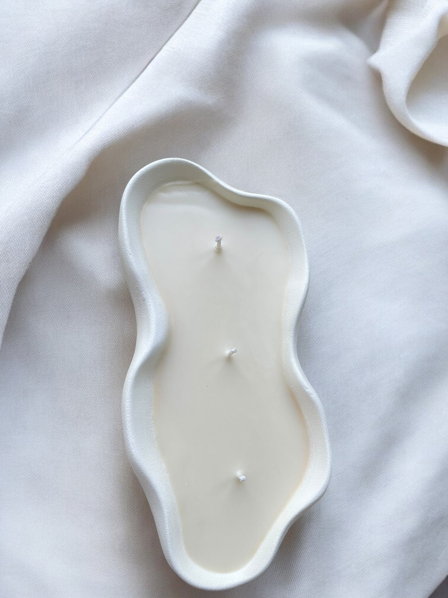 Irregular Oval Candle Bowl