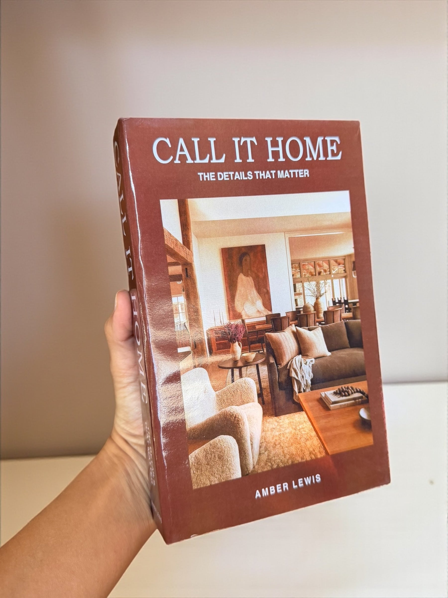 Medium Cozy Details Fake Book