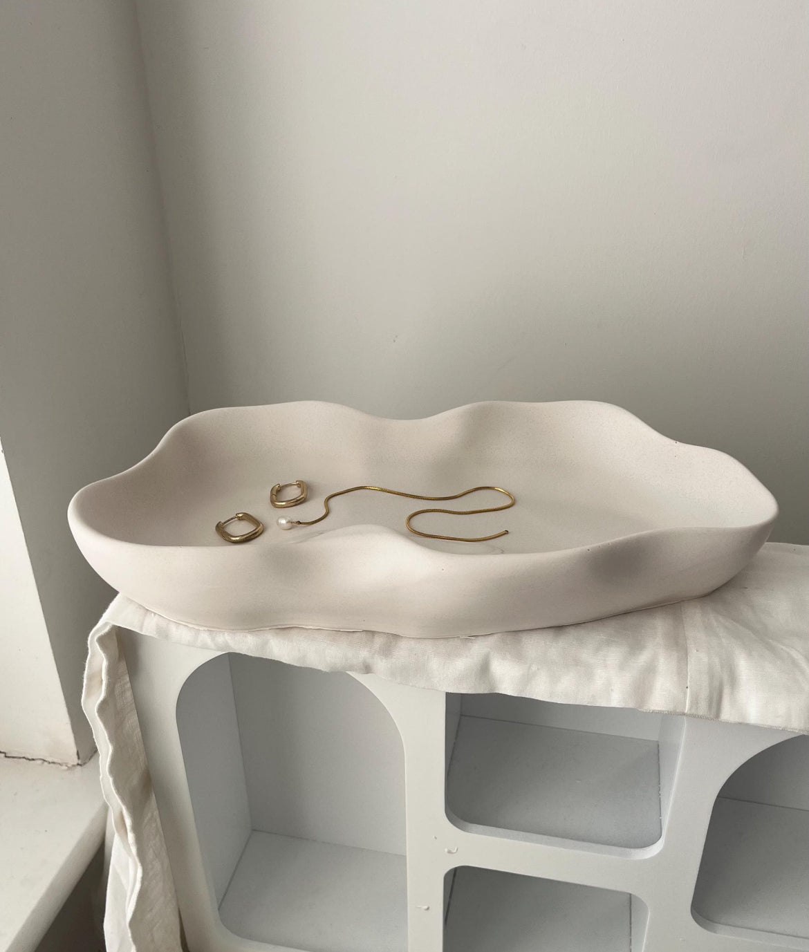 Irregular Oval Bowl