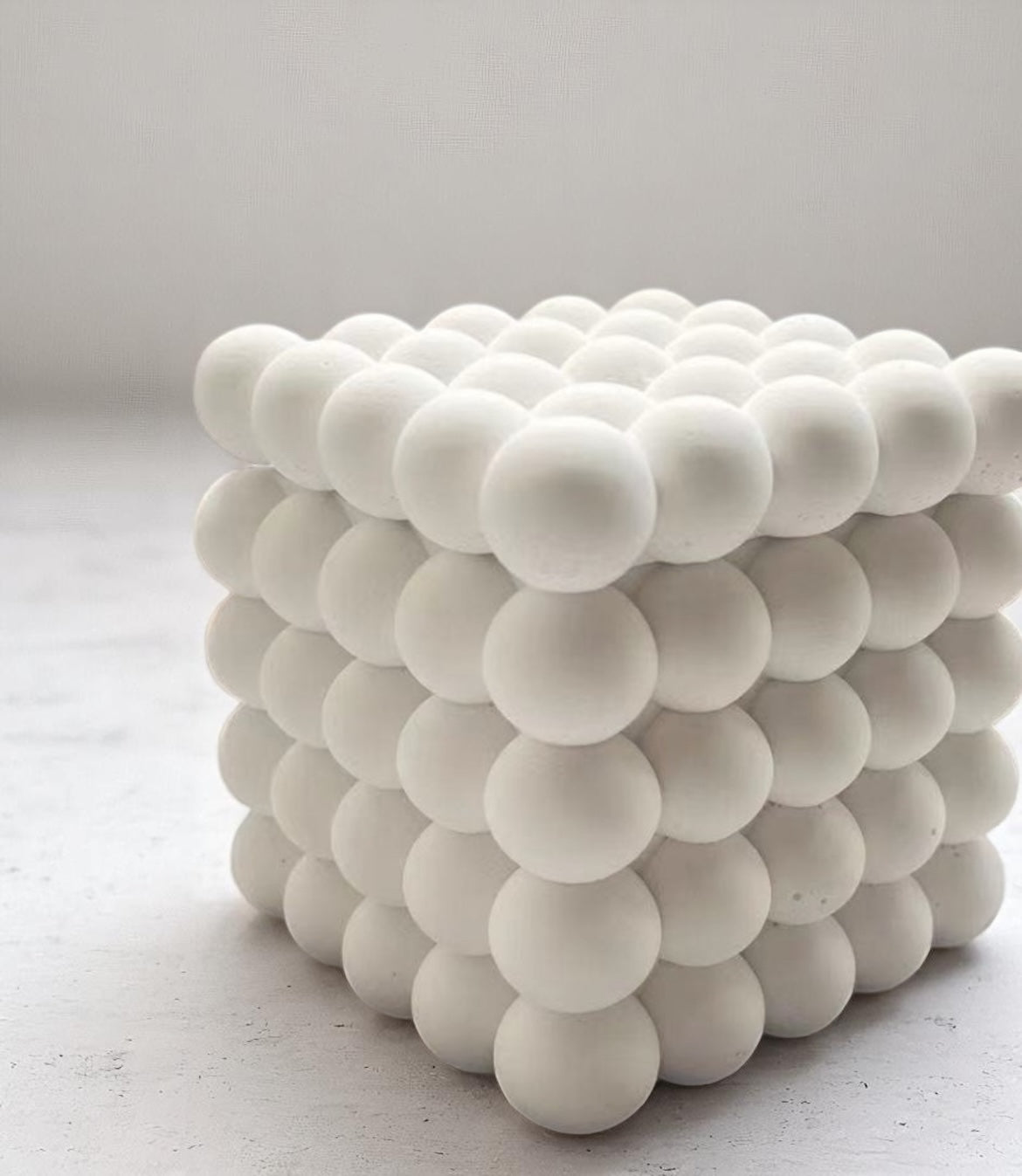 Cube Bubble Candle Box