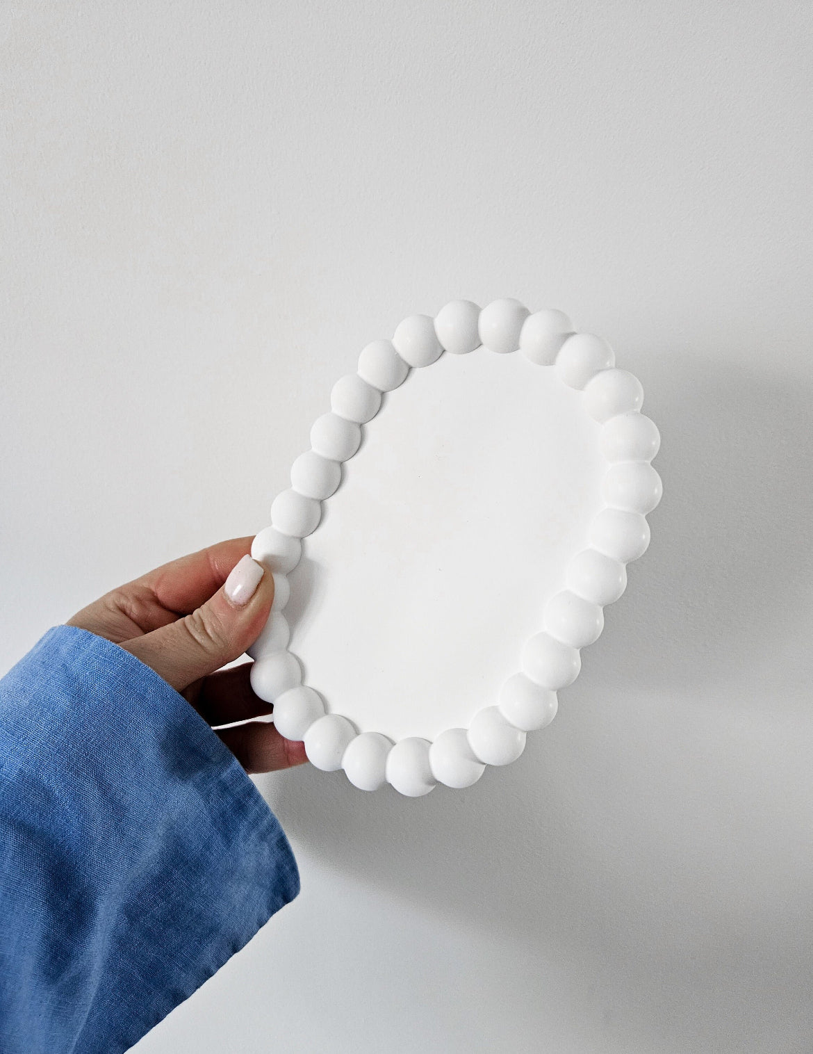 Bubbly Oval Tray