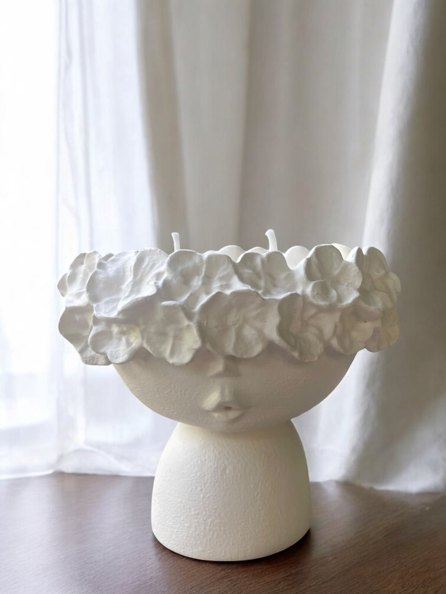 Whimsical Candle Statue