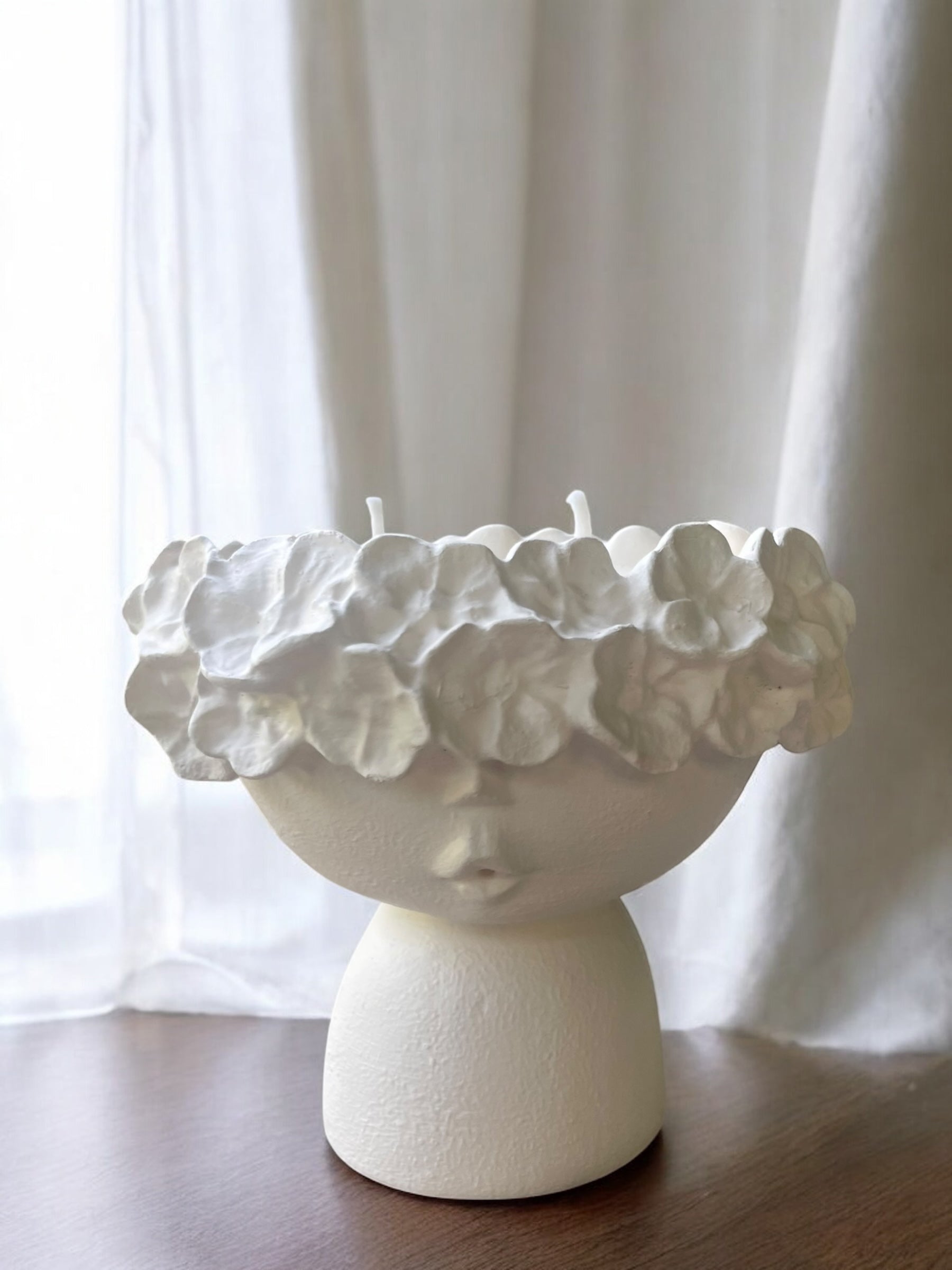 Whimsical Candle Statue