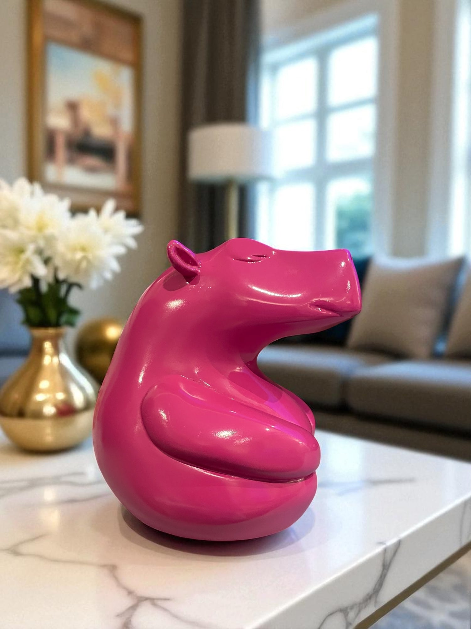 Bubble Gum Happy Hippo