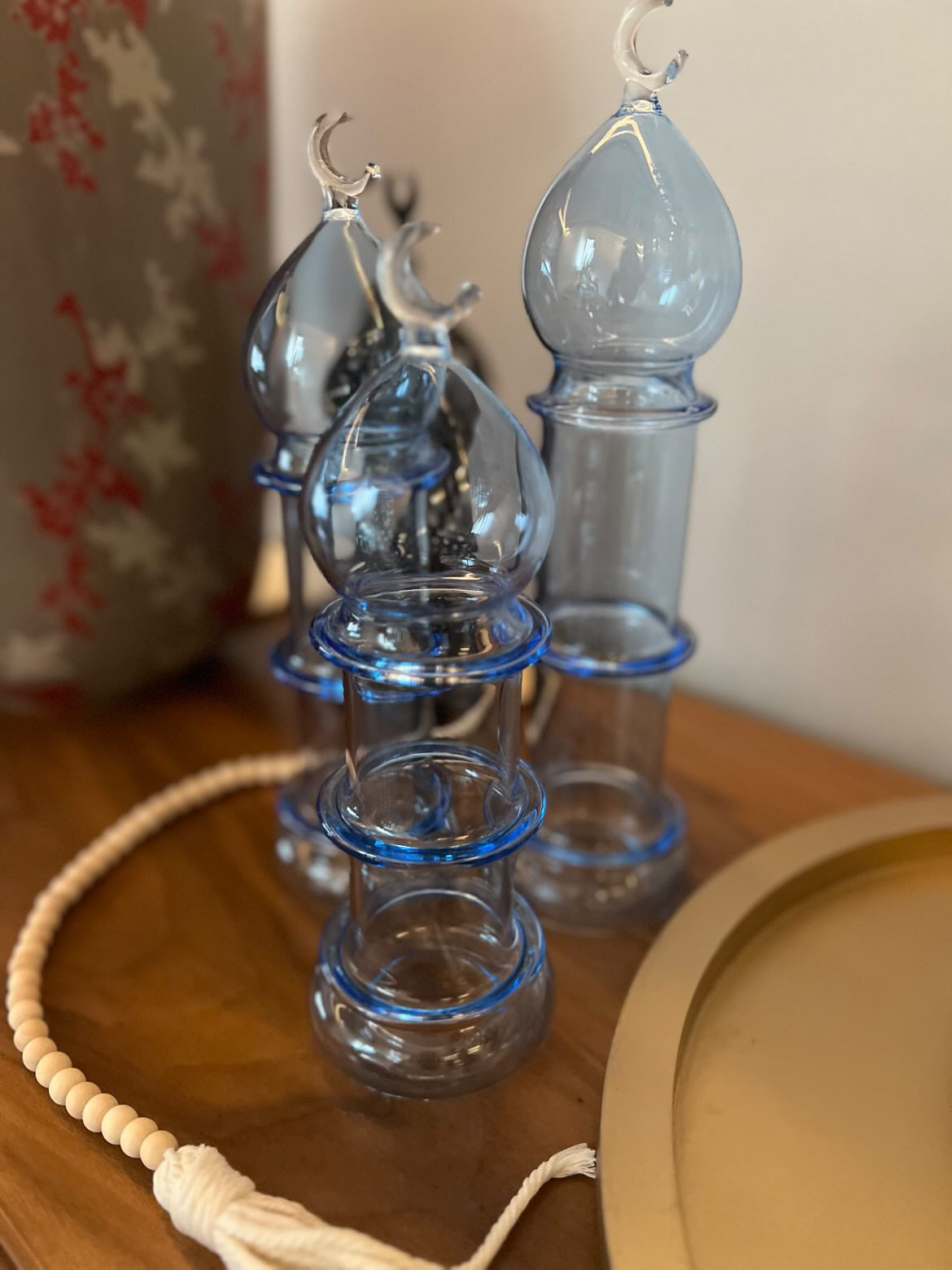 Azure Leveled Ramadan Pillars