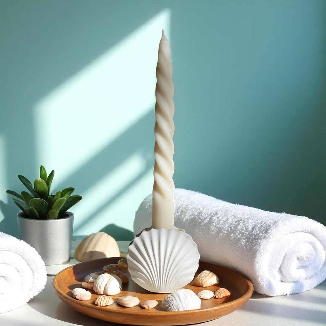Seashell Candle Holder
