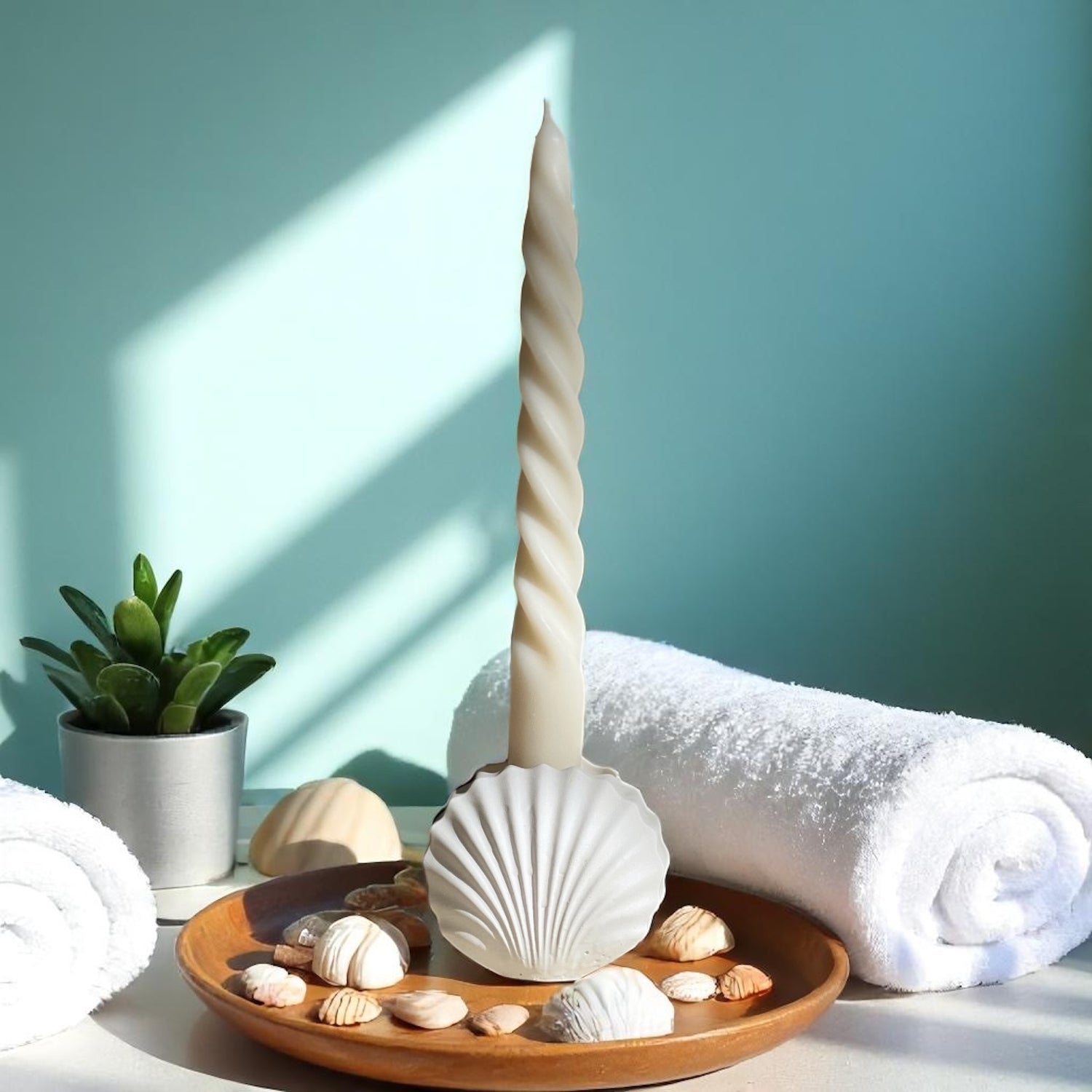 Seashell Candle Holder