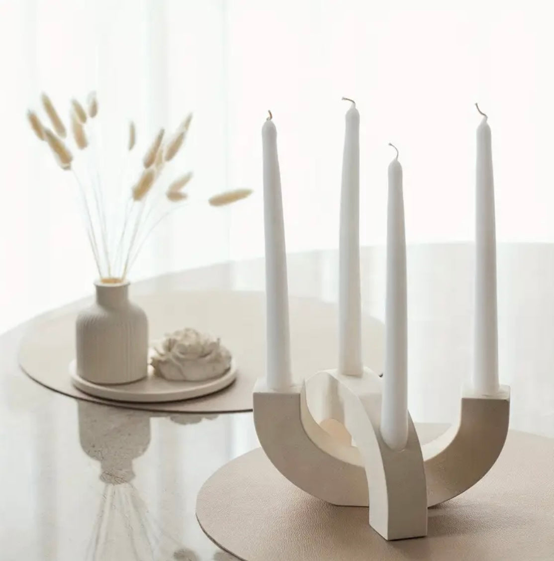 Double Arch Candle Holder