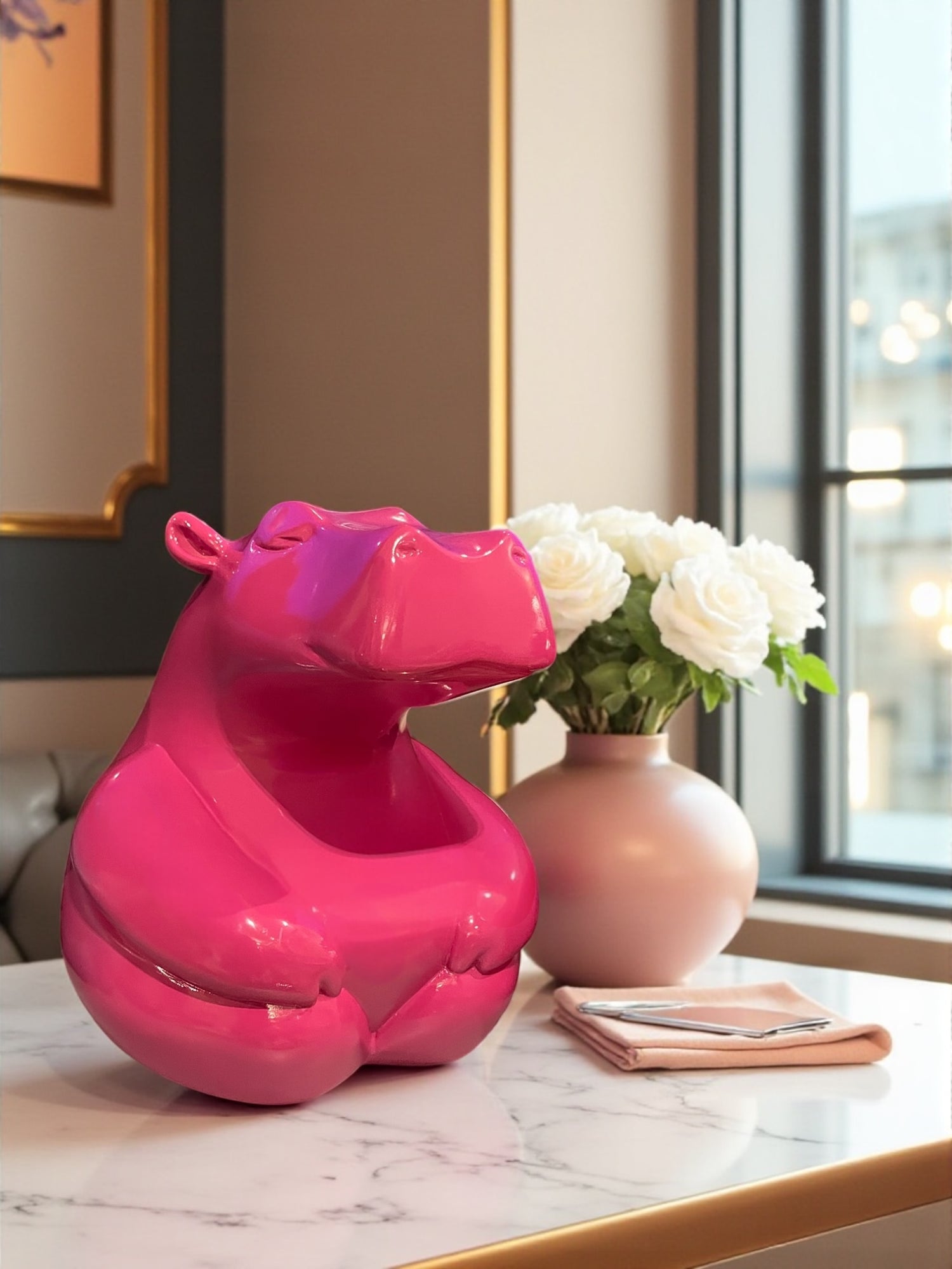 Bubble Gum Happy Hippo