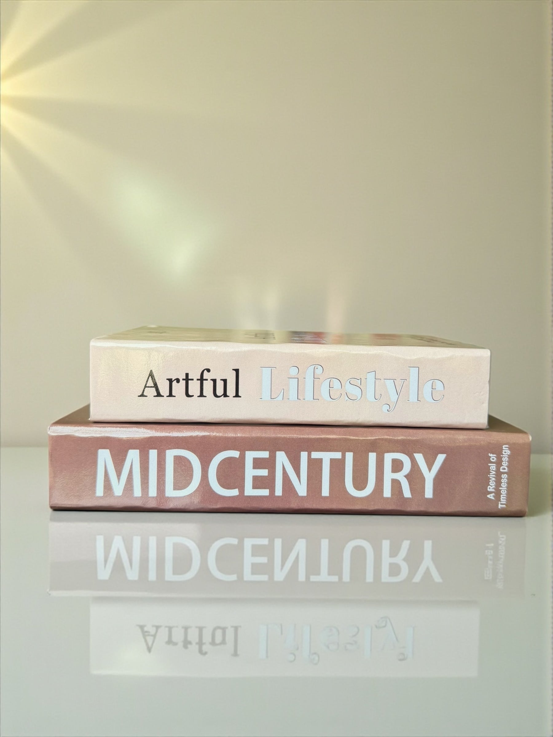 Timeless Aesthetic Faux Books