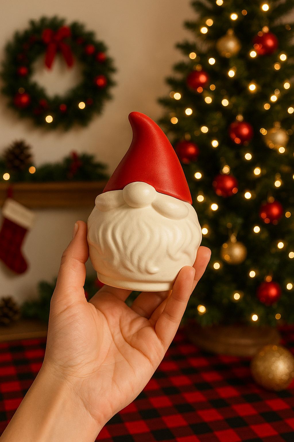 Santa Baby Candle Cup