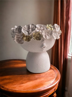 Bloom Muse Candle Pot Statue