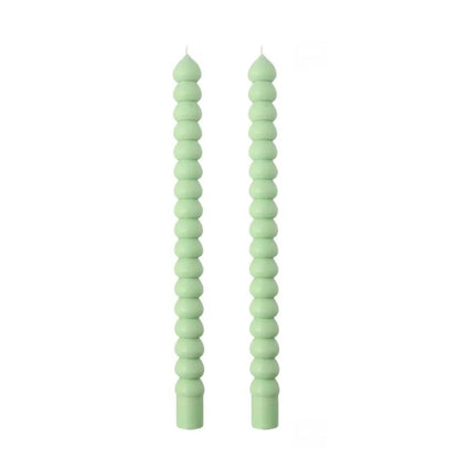 A Pair of Blobs Taper Candle