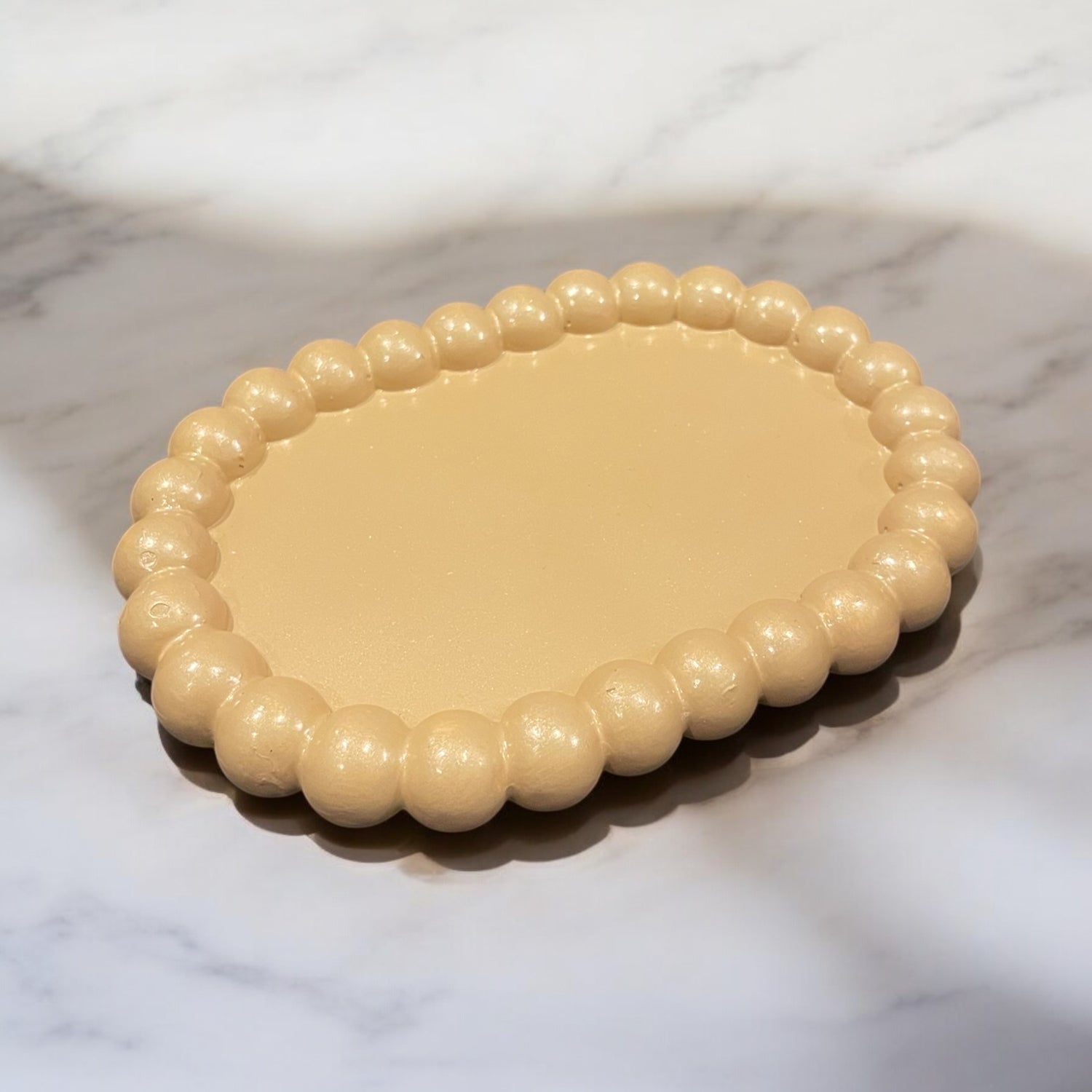 Bubbly Oval Tray