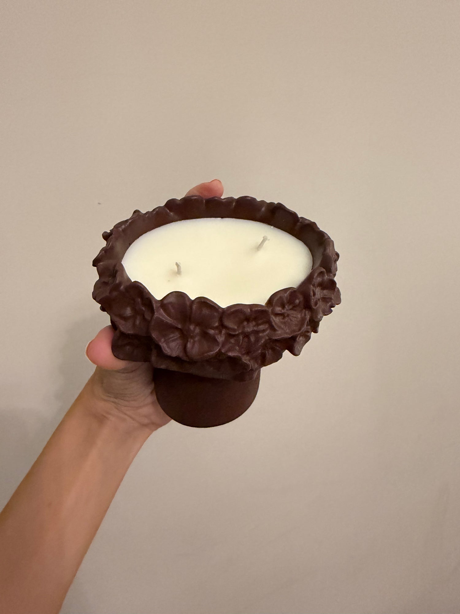 Whimsical Candle Statue