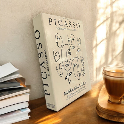 Picasso Faux Decorative Book