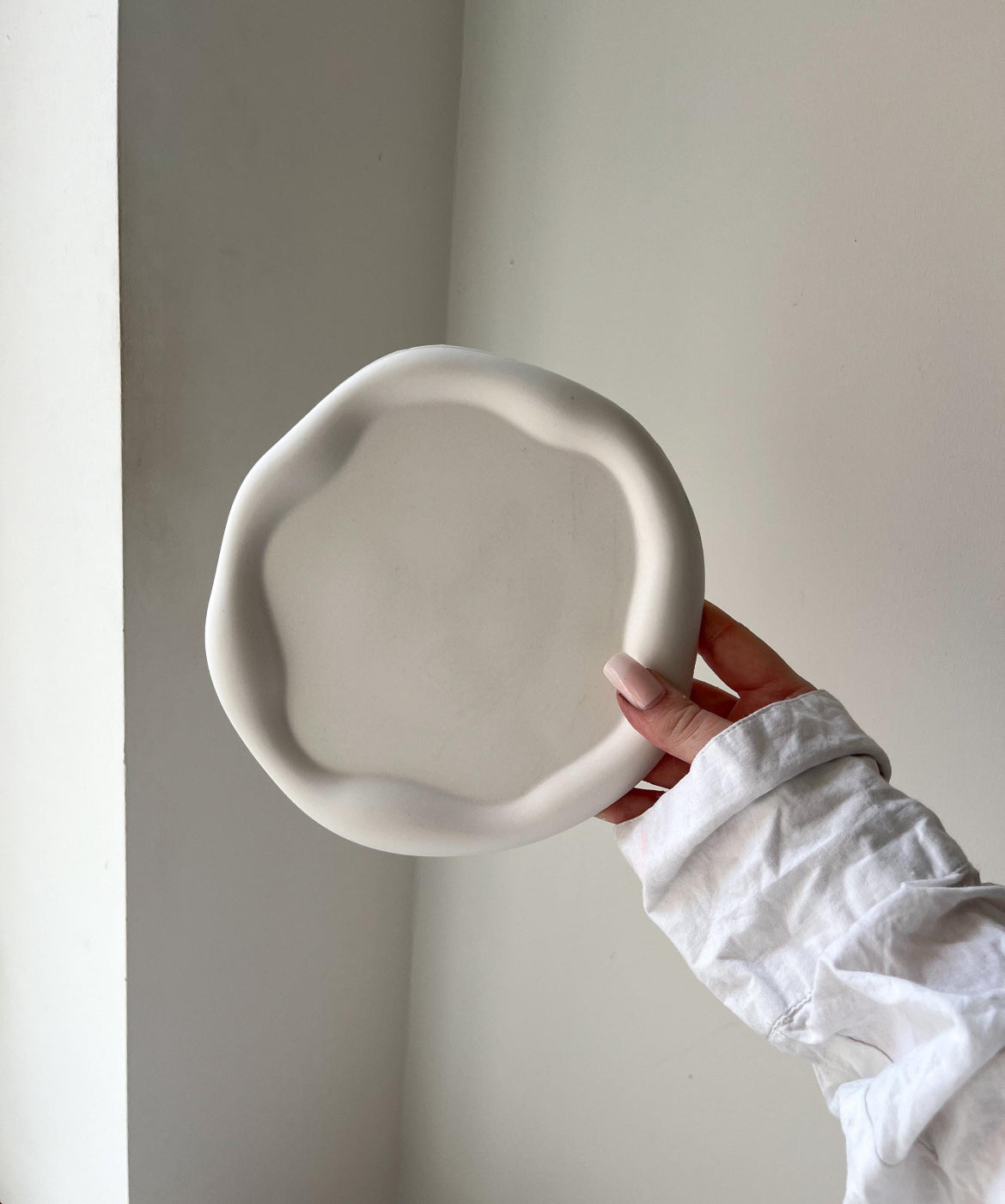 Round Cloudy Tray