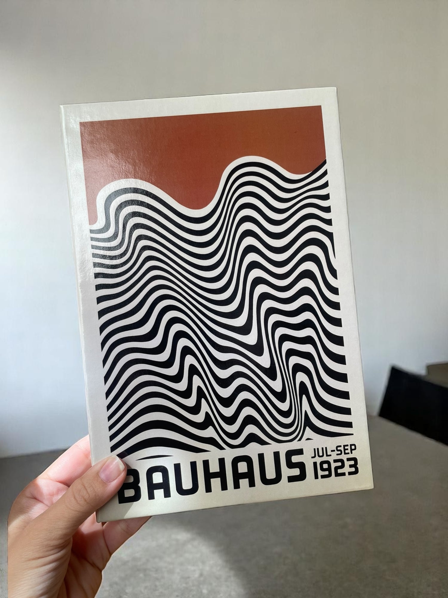 Bauhaus Waves Faux Book