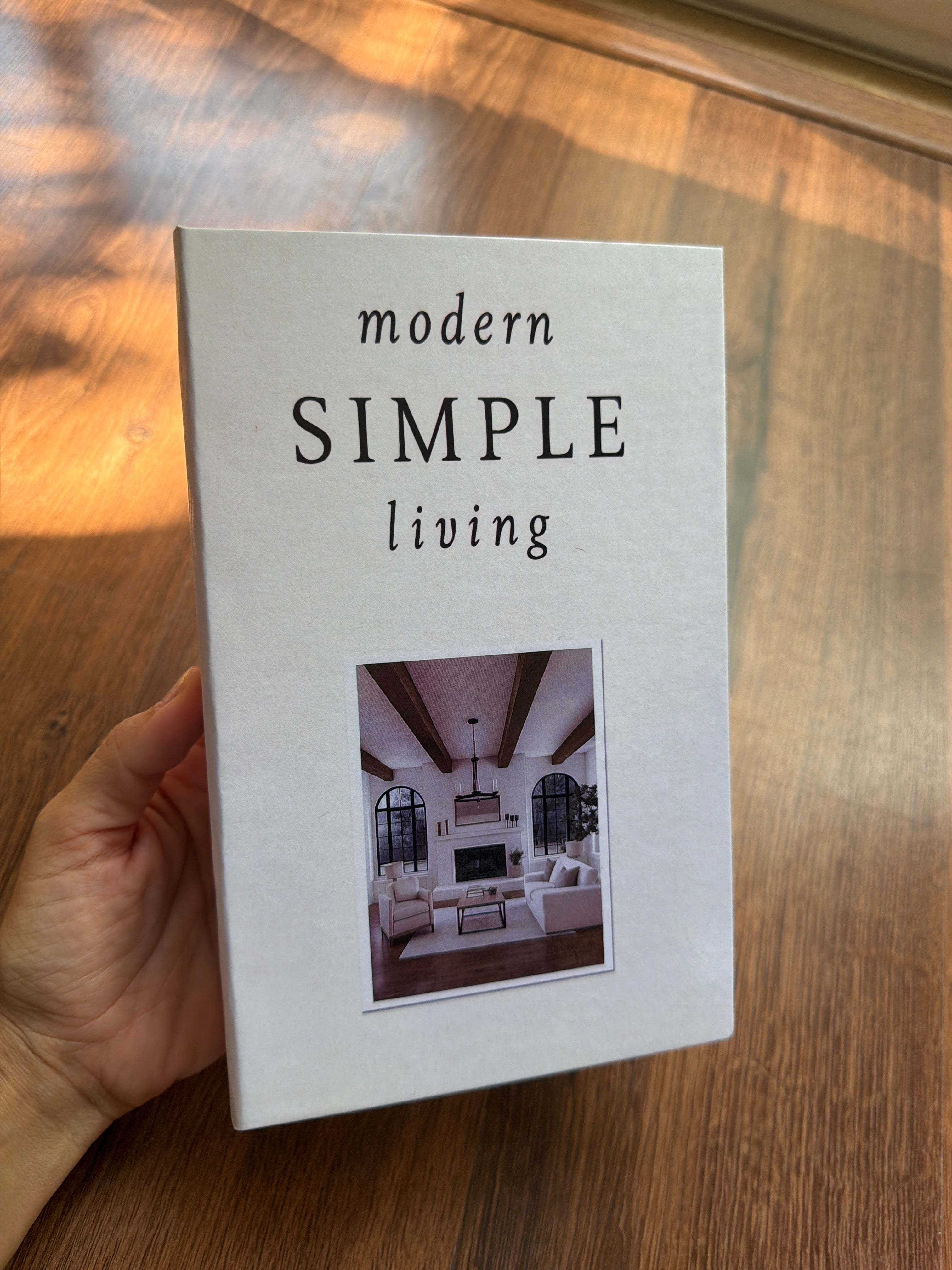 Minimalist &amp; Modern Faux Books