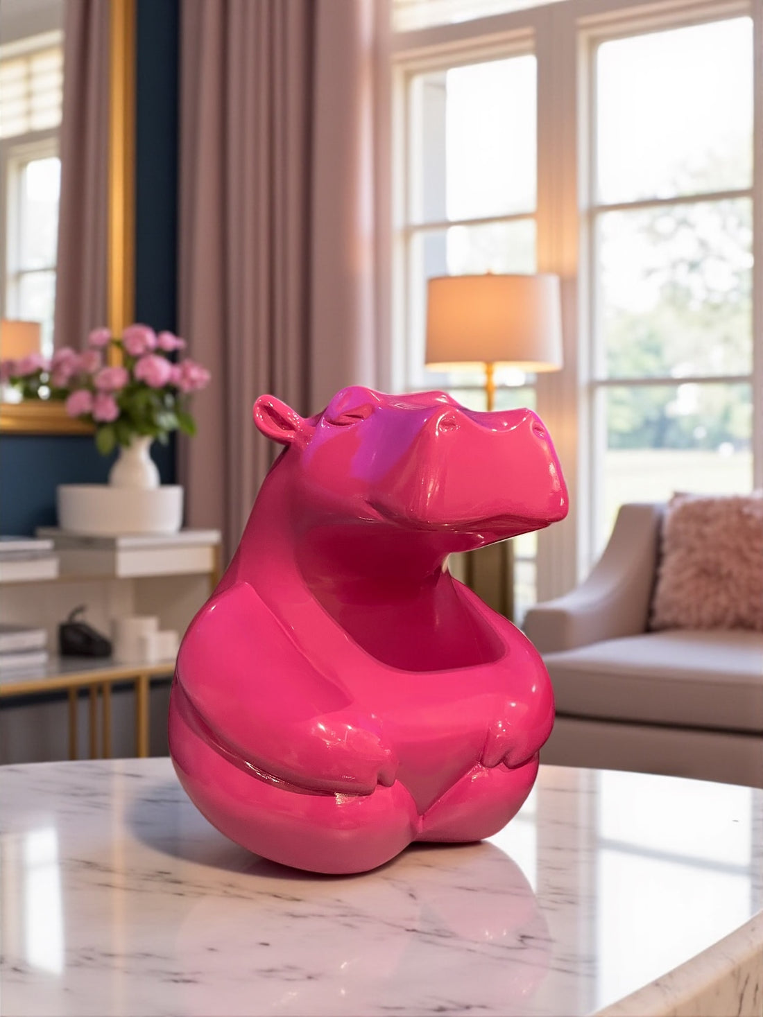 Bubble Gum Happy Hippo