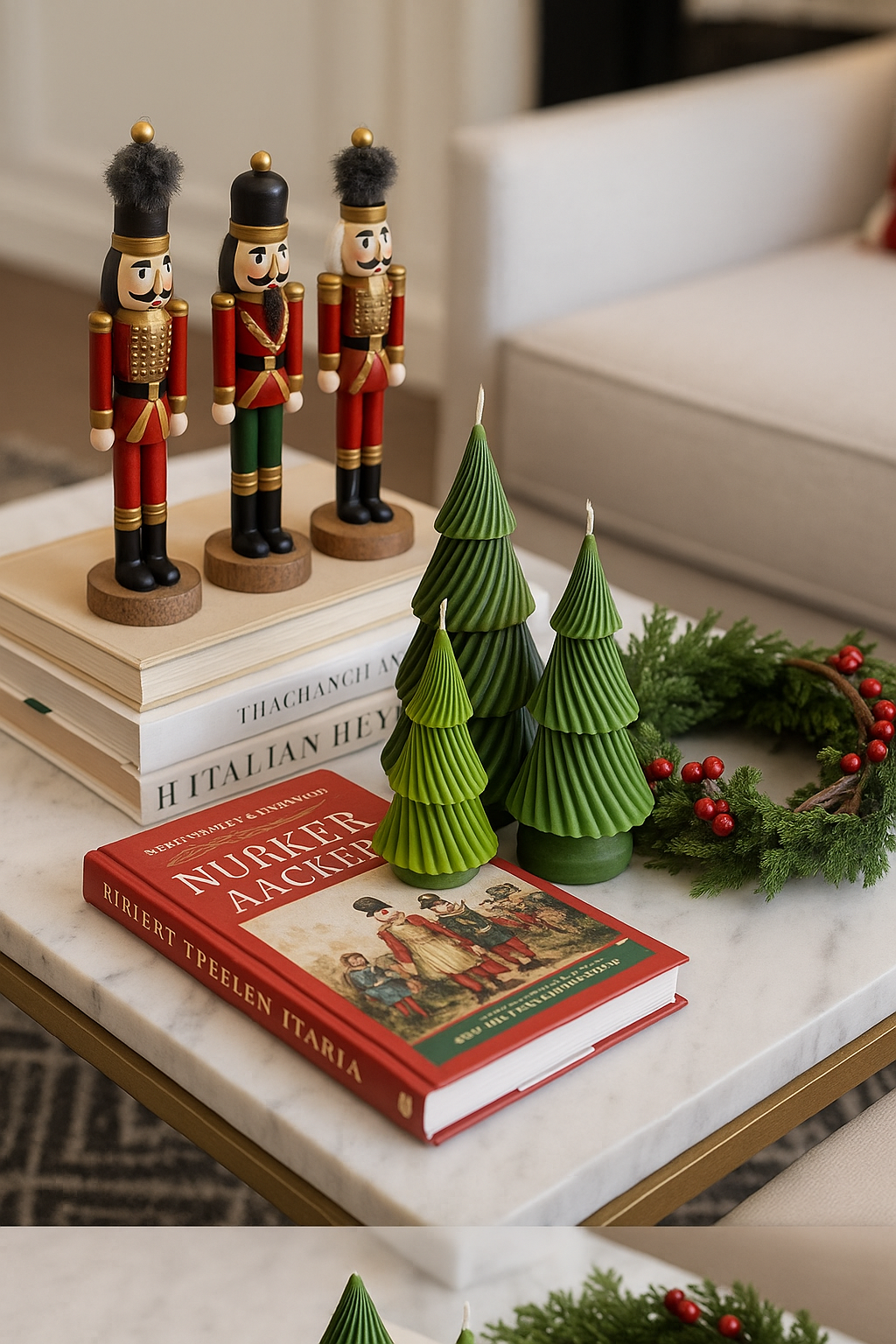 Cozy Cabin Christmas Candle Set