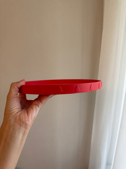 Christmas Round Tray