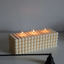 Mega Bubble Cube Candle