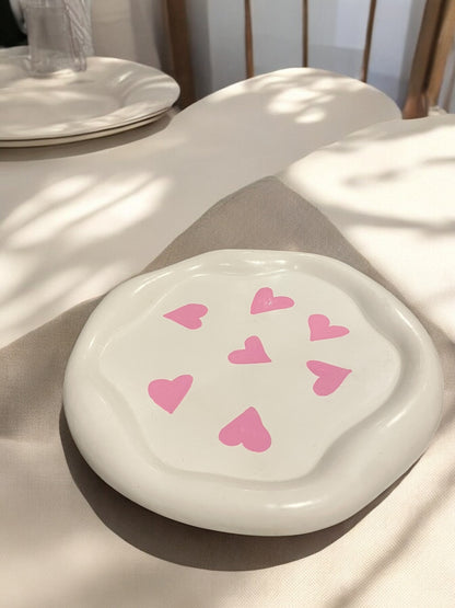 Hearts Go Round Tray