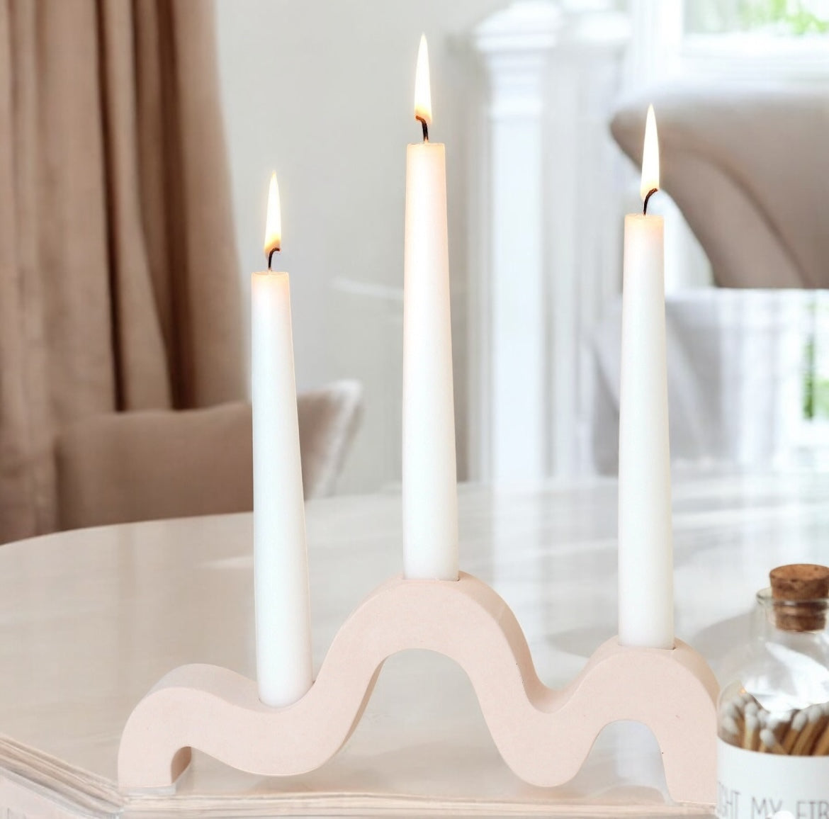 Wiggly Candle Holder