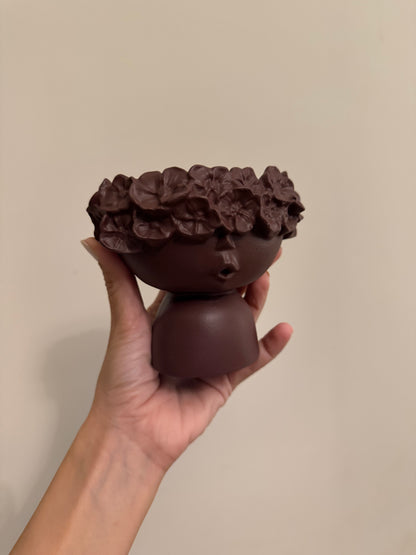 Whimsical Candle Statue