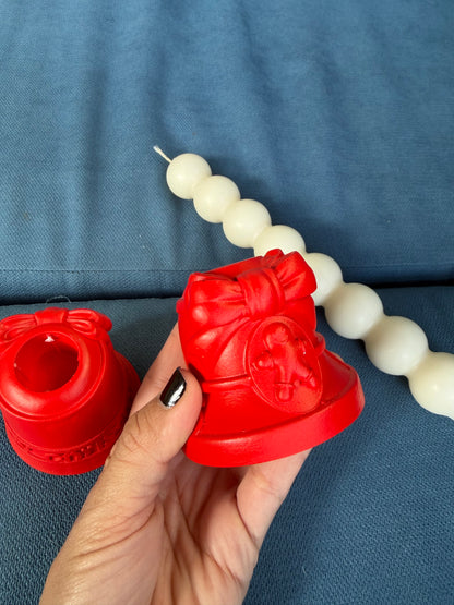 Winter Icons Christmas Candle Holders