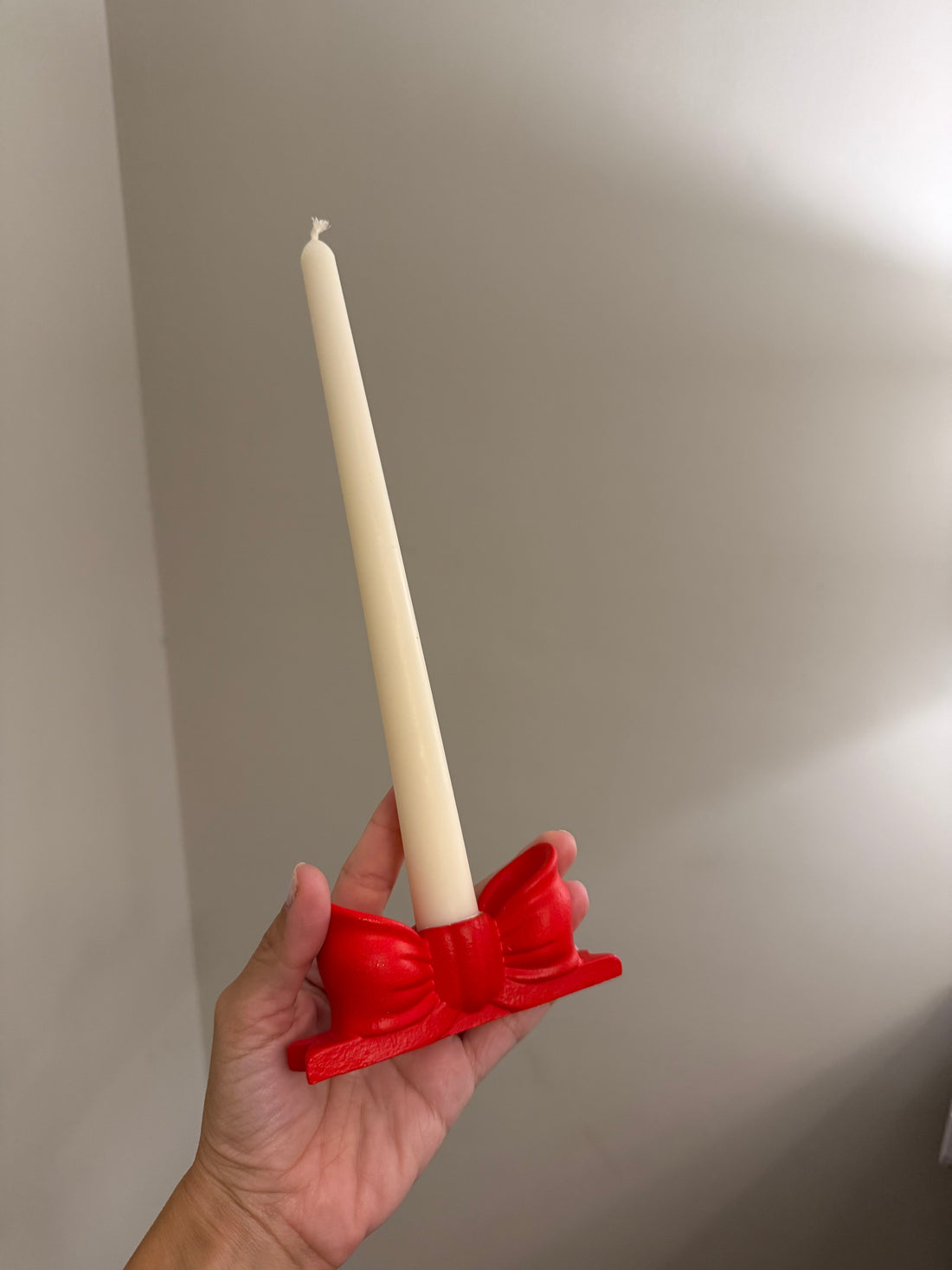 The Cherry Bow Candle Holder