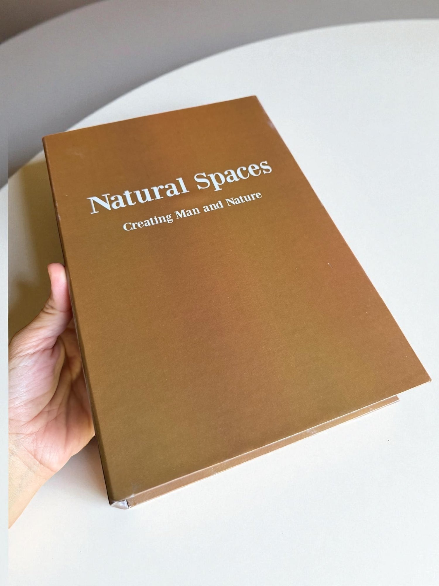 Large Natural Spaces Decorative Fake Book