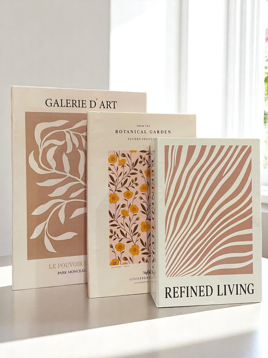 Timeless Set Faux Books