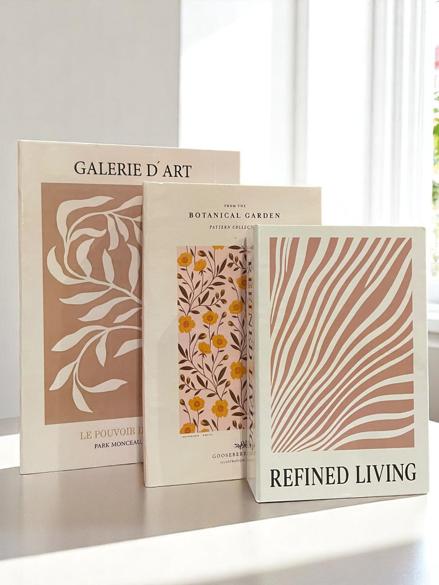 Timeless Set Faux Books