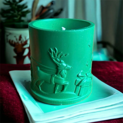 Merry Go Round Christmas Candle Holders