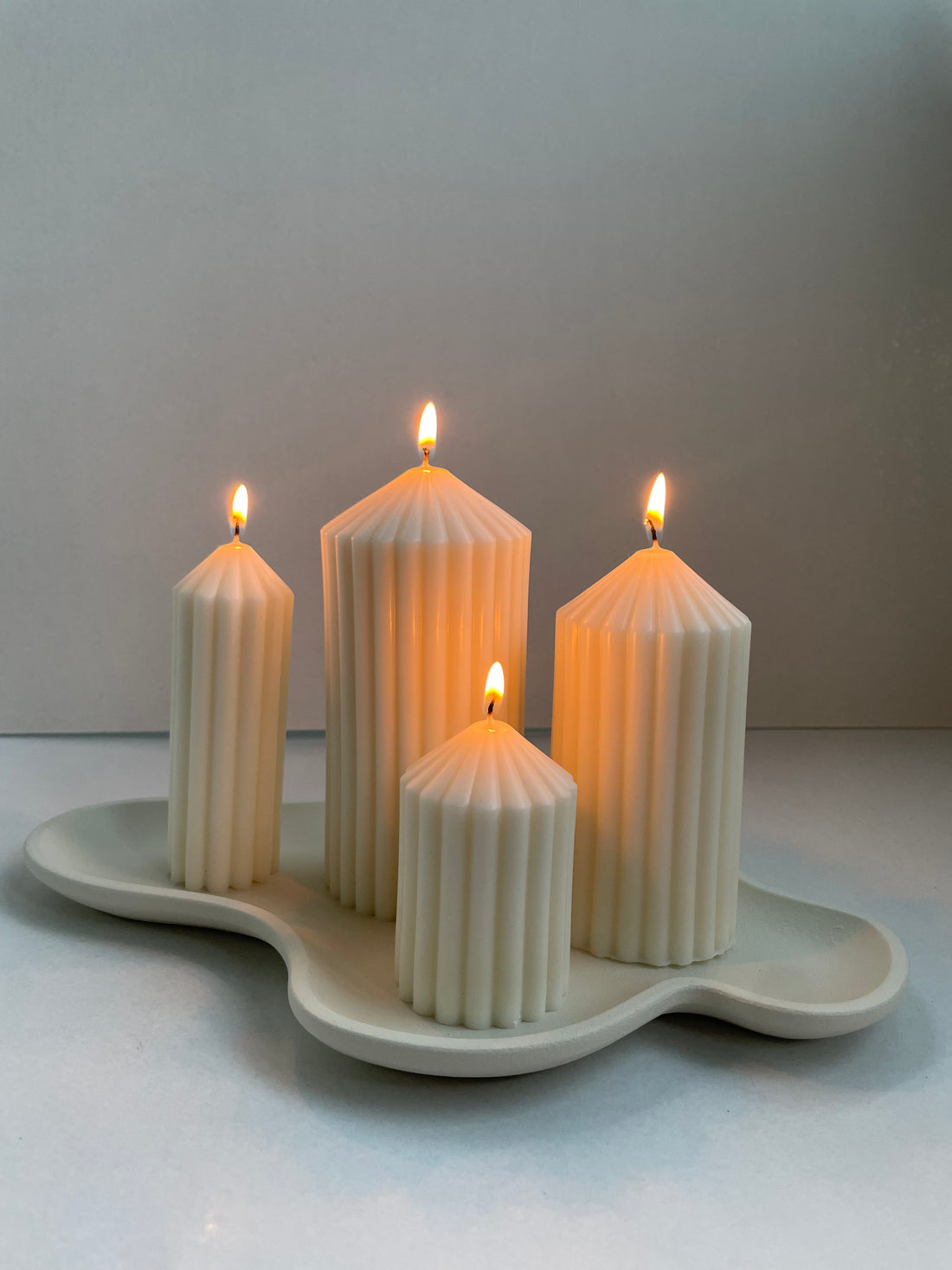 Cylindrical Nordic Taper Candles