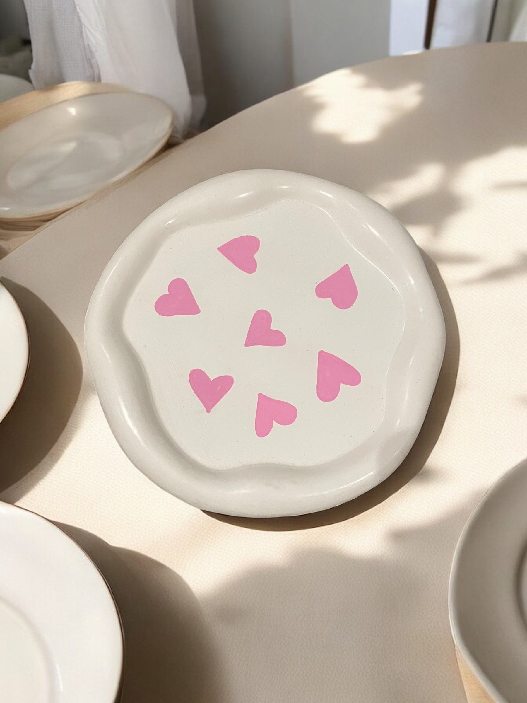 Hearts Go Round Tray