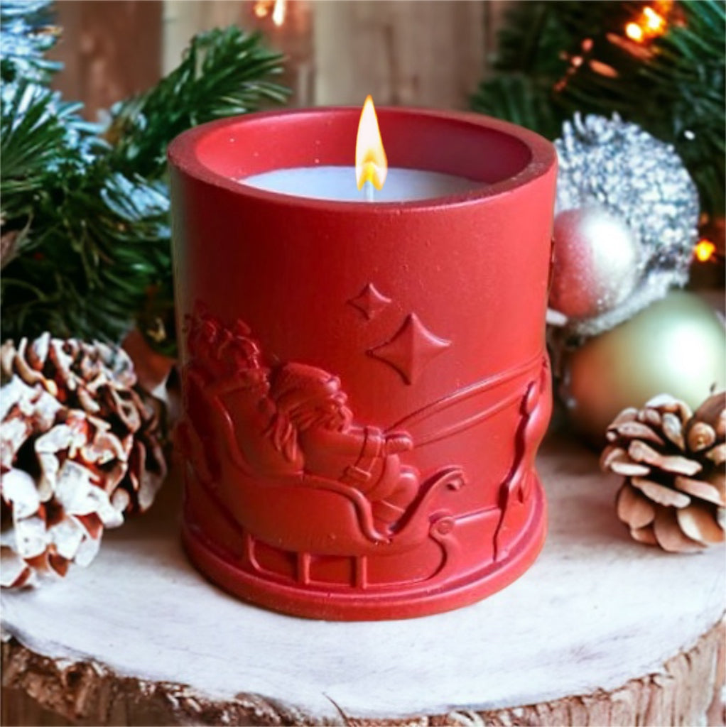 Merry Go Round Christmas Candle Holders