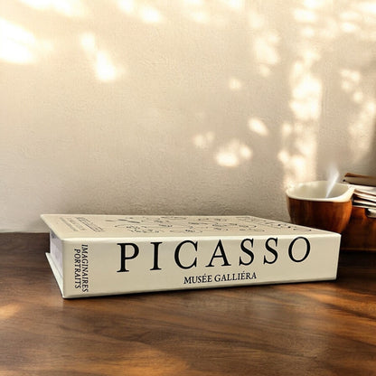 Picasso Faux Decorative Book