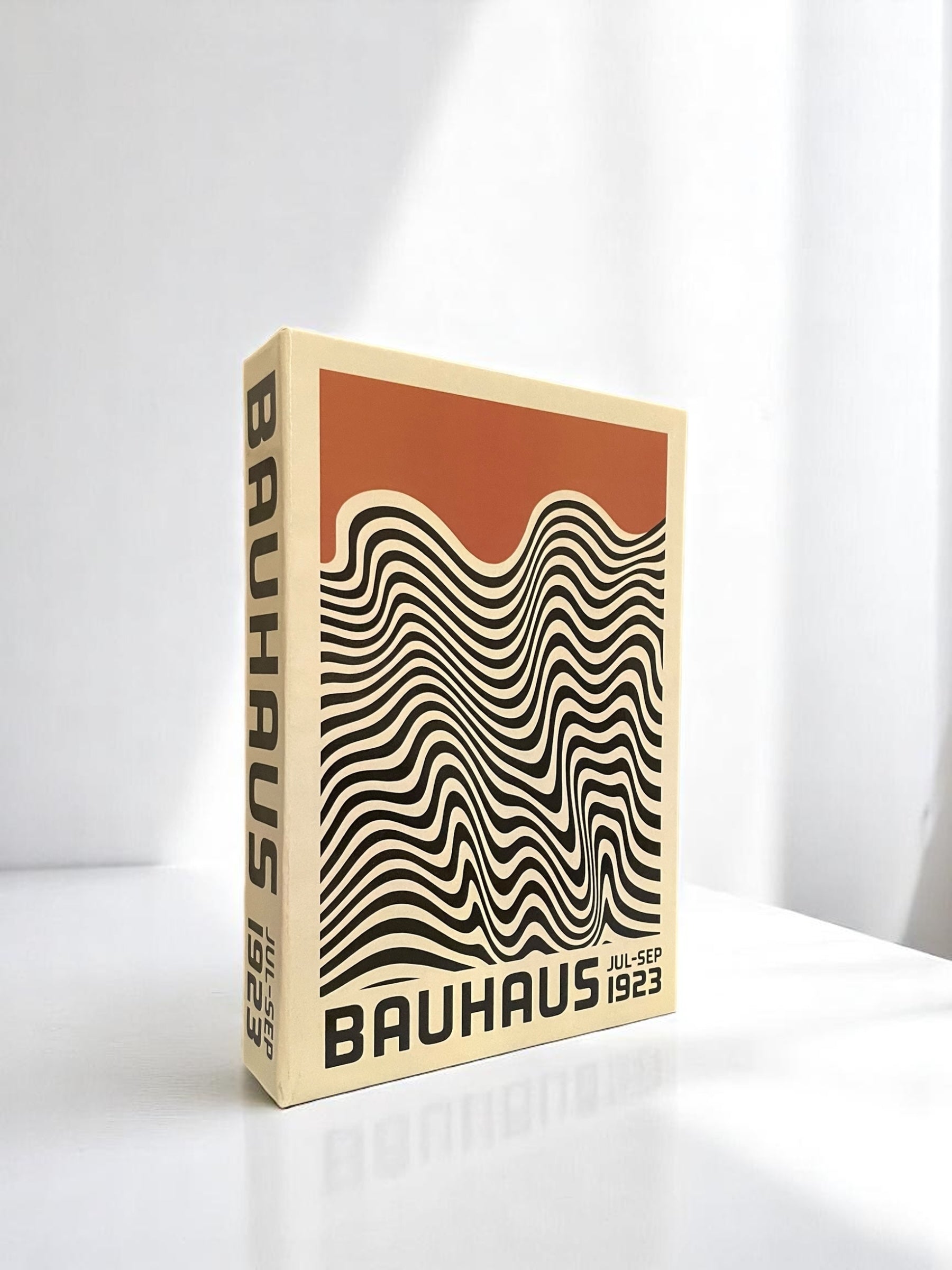 Bauhaus Waves Faux Book