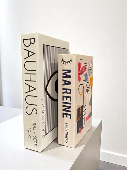 Enigmatic Gaze Faux Books