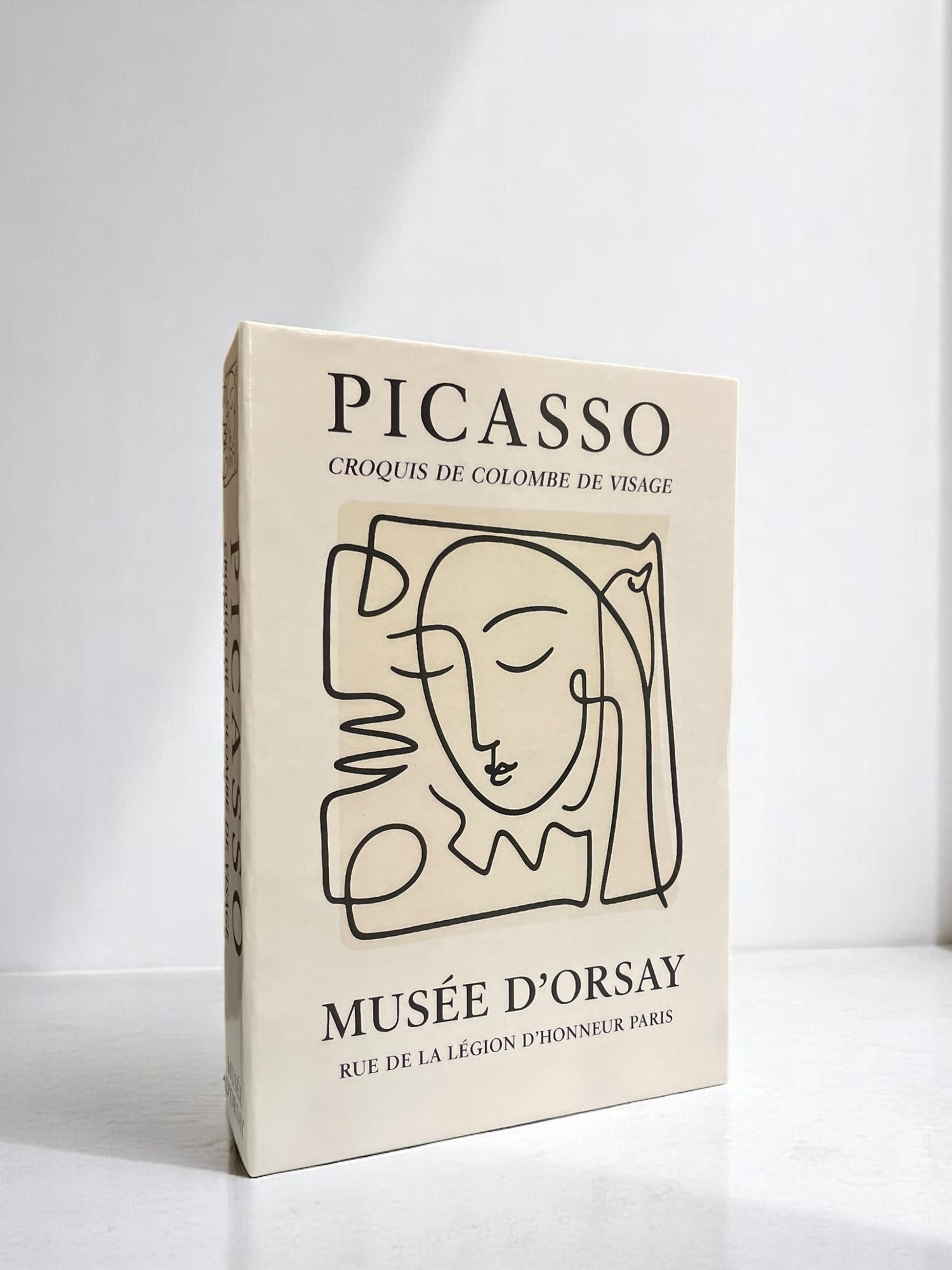 Large Cubist Picasso Faux Book
