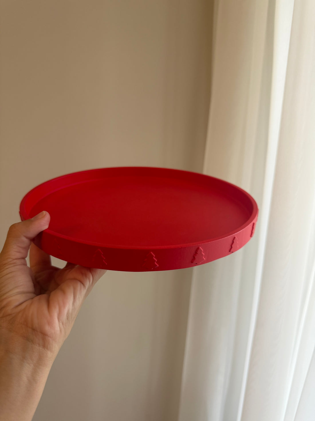 Christmas Round Tray