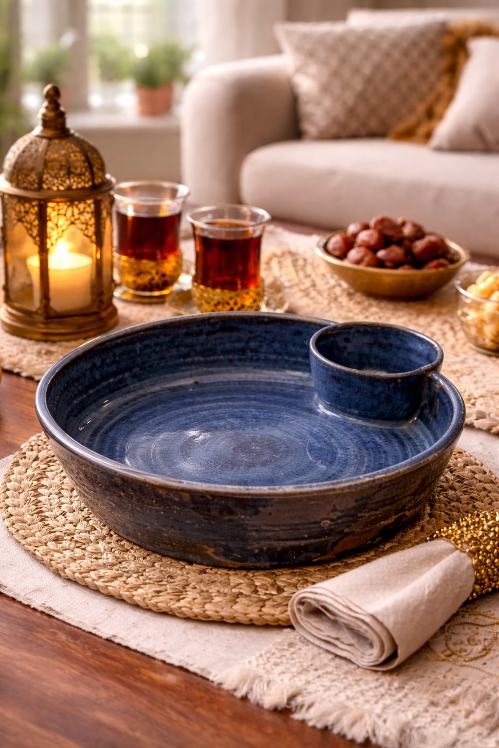 Double Dip Glaze Platter