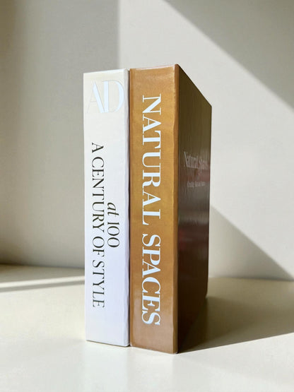 Large Timeless Decorative Fake Book