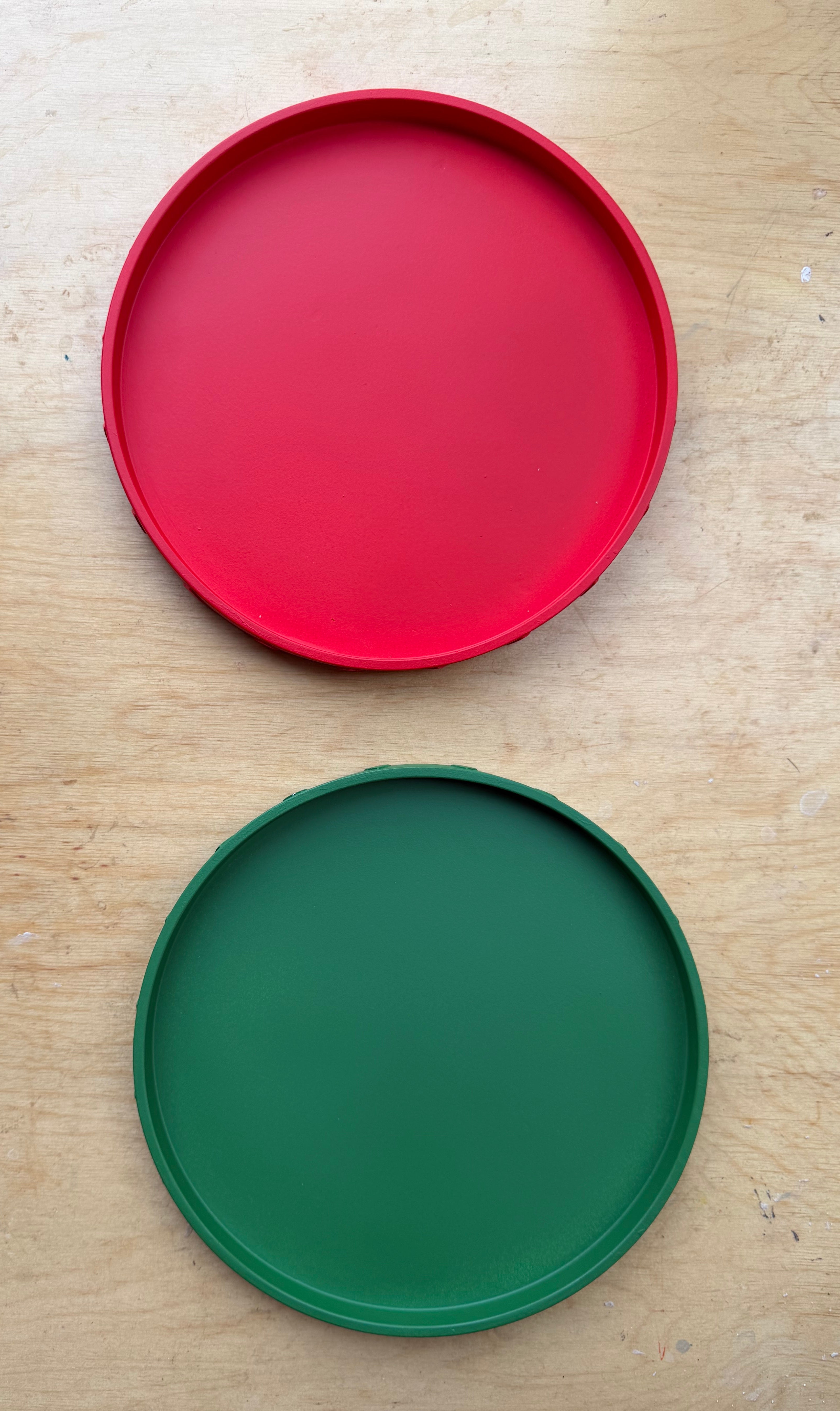 Christmas Round Tray